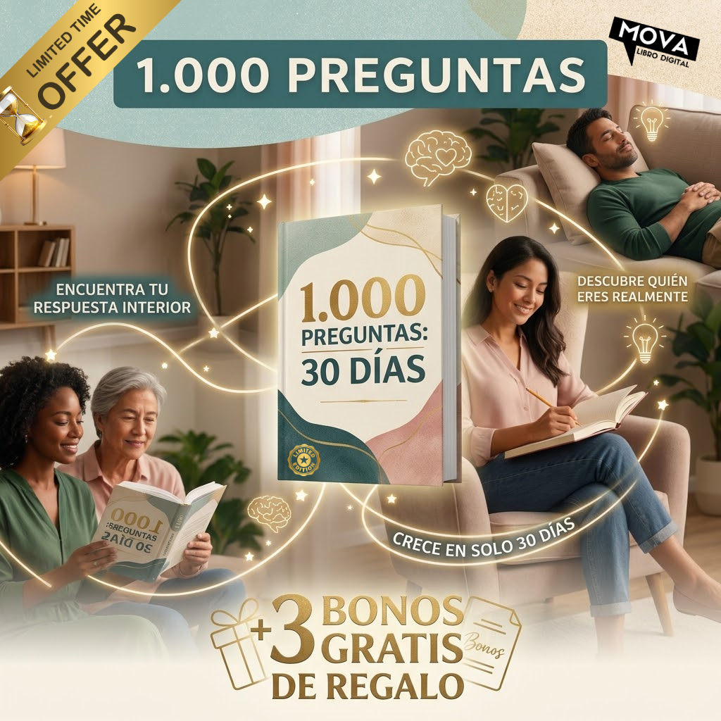 METODO VOLVER A MI - 📖 1.000 PREGUNTAS + 3 BONOS DE REGALO 🎁